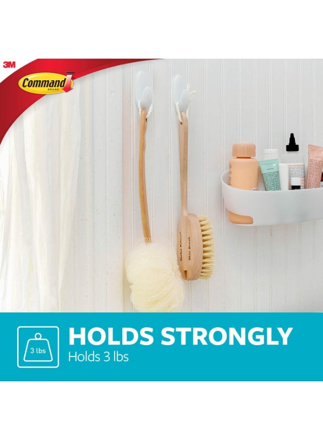 كوماند خطاف حمام 3M Command BATH18 – شفاف - Image 2